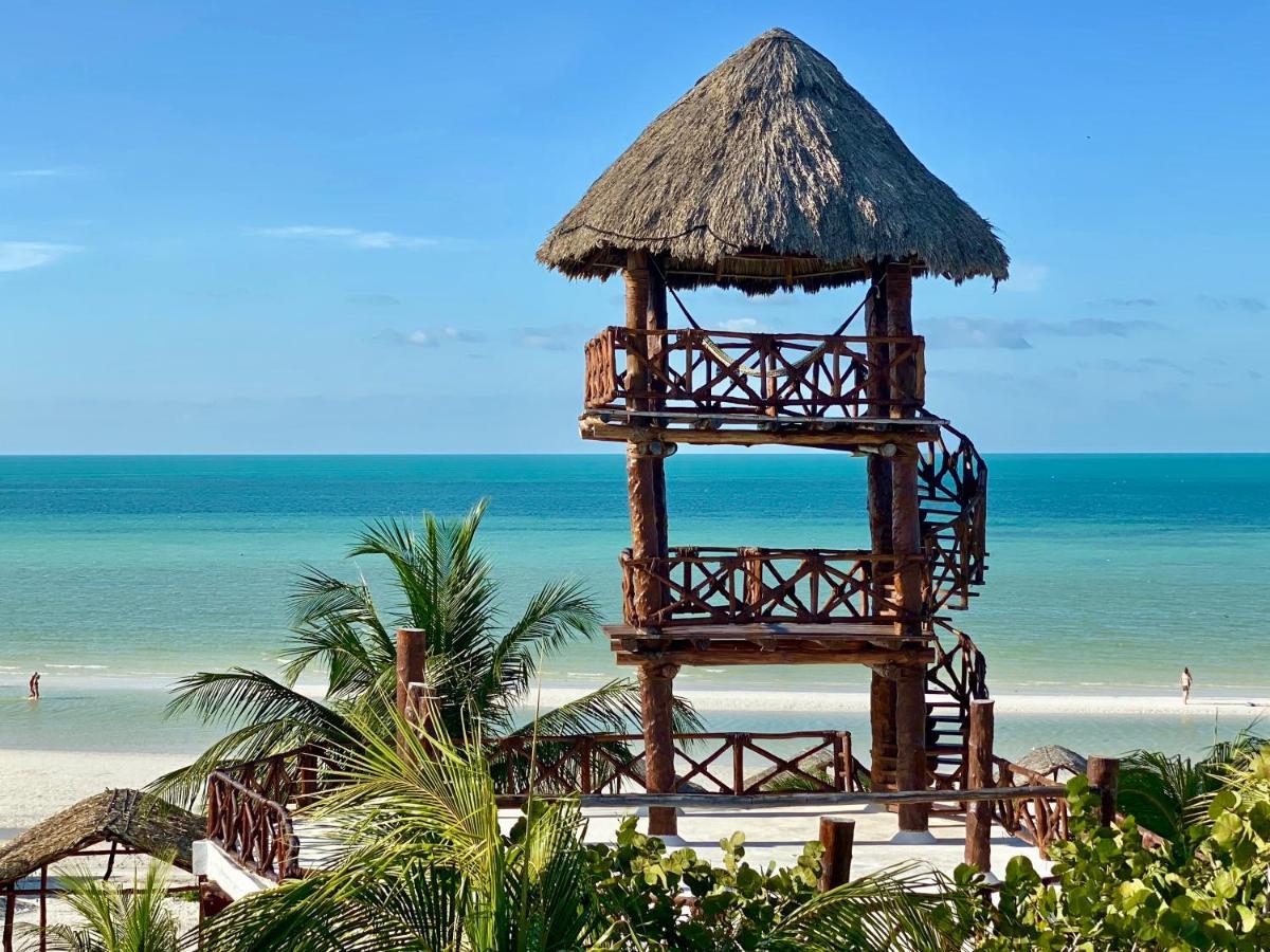 Palapas del Sol Hotel Isla Holbox Bagian luar foto