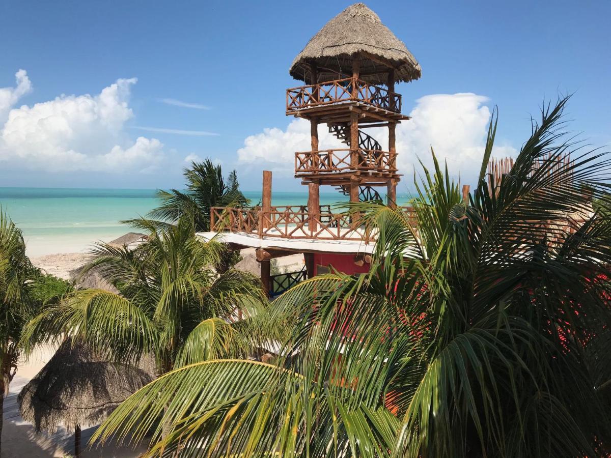 Palapas del Sol Hotel Isla Holbox Bagian luar foto